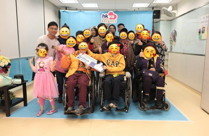 香港傷健協會港島傷健中心「健康身、心、靈」計劃–家庭攝影活動志願服務